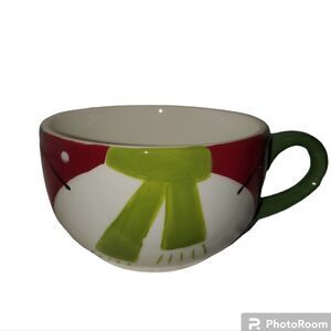Pier 1 Snowball Festive Coffee Mug